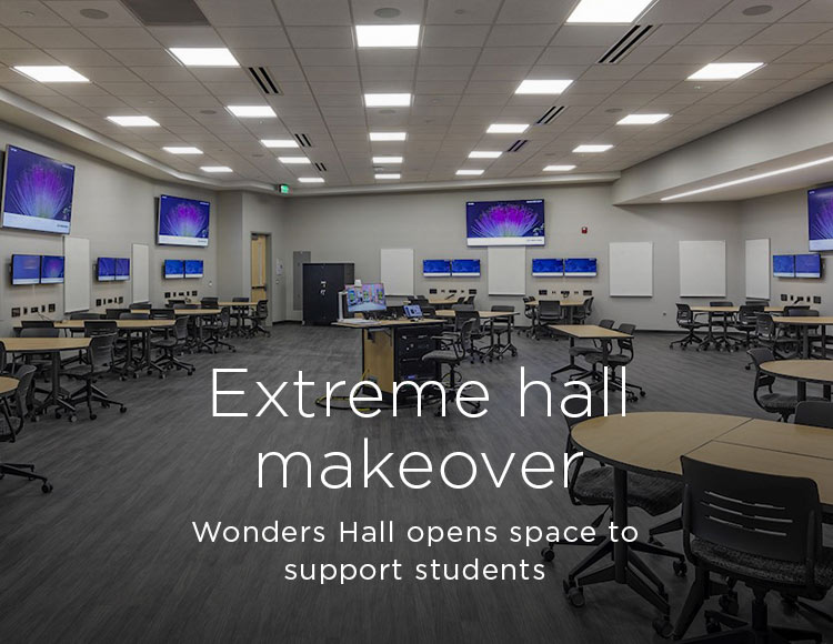 Extreme hall makeover: Wonders opens space to support students