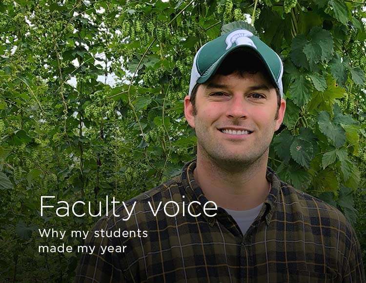 Faculty voice: Why my students made my year 