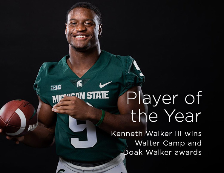 Player of the Year: Kenneth Walker III wins Walter Camp and Doak Walker awards