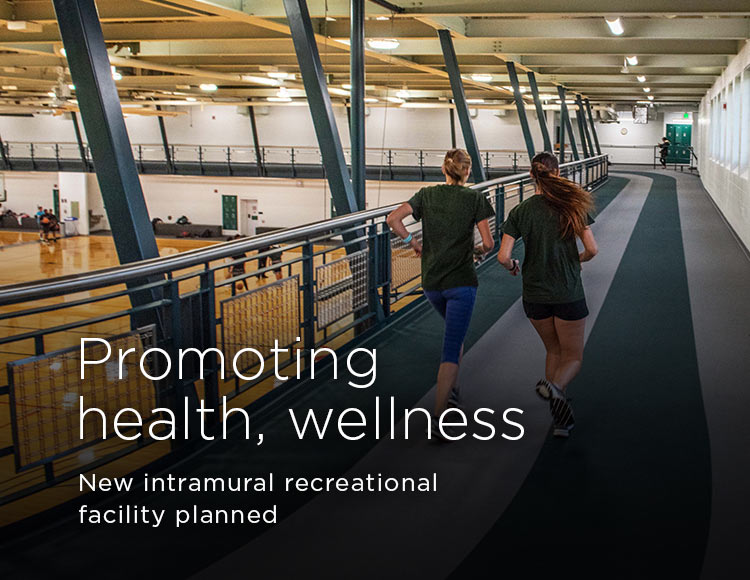 Promoting health, wellness: New intramural recreational facility planned