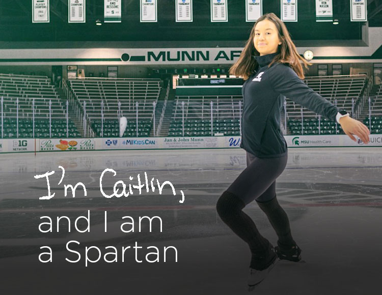 I’m Caitlin, and I am a Spartan