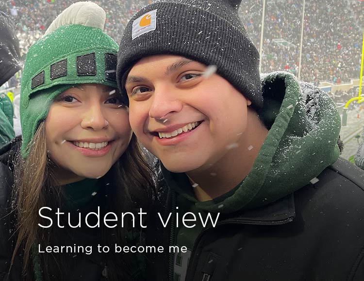 Student view: Learning to become me