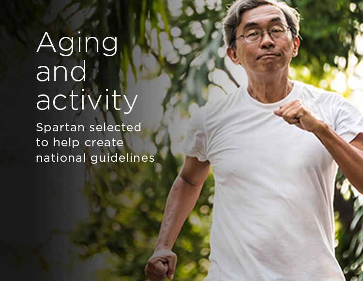 Aging and activity: Spartan selected to help create national guidelines