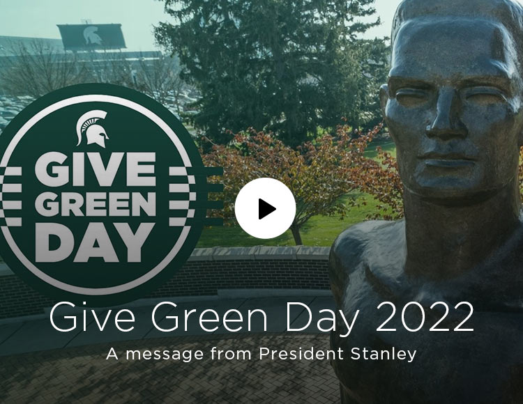 Give Green Day 2022: A message from President Stanley