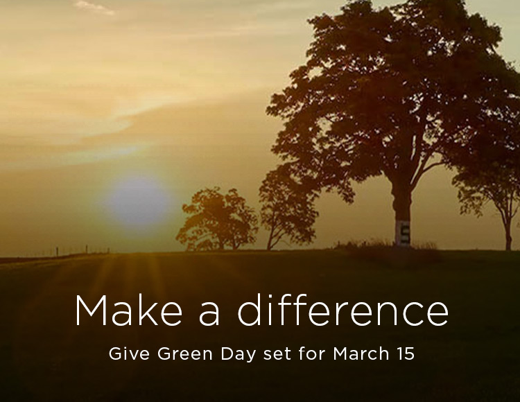 Make a difference: Give Green Day set for March 15