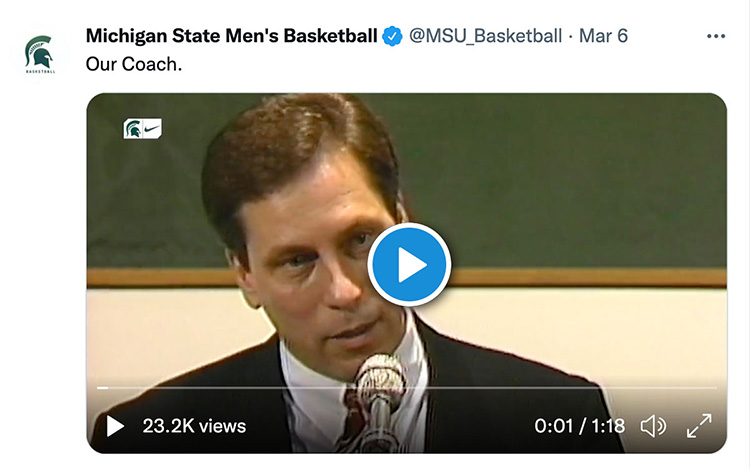 Our Coach.
