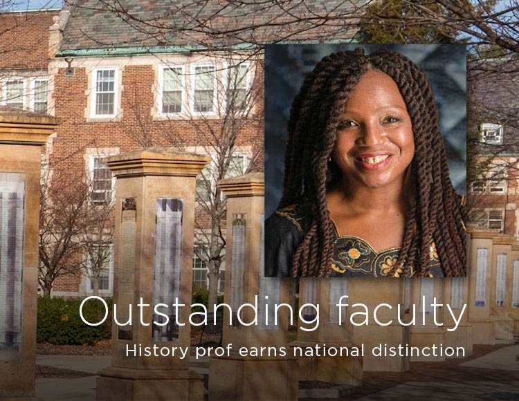 Outstanding faculty: History prof earns national distinction
