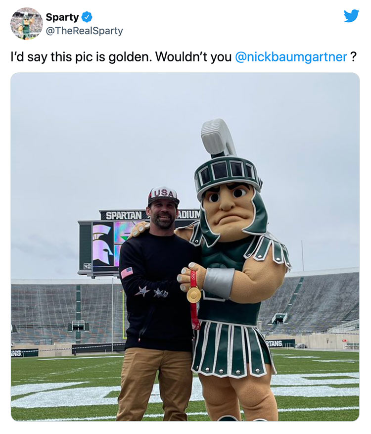 I’d say this pic is golden. Wouldn’t you @nickbaumgartner?