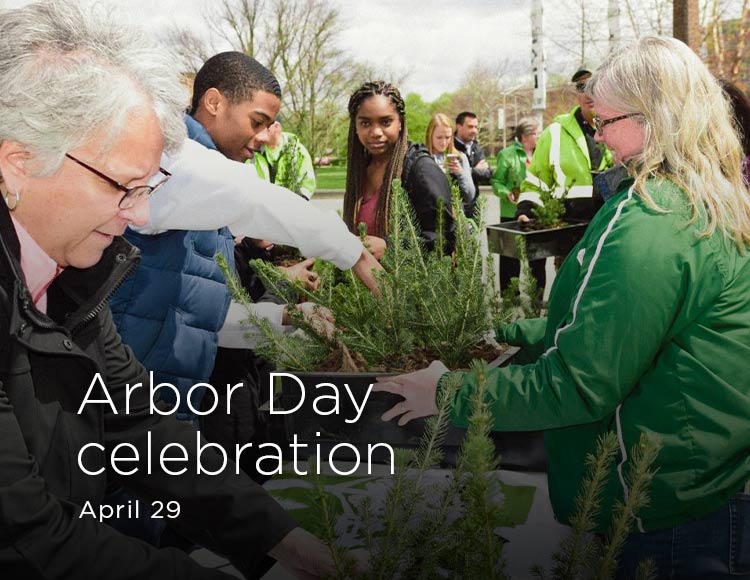 Arbor Day celebration: April 29