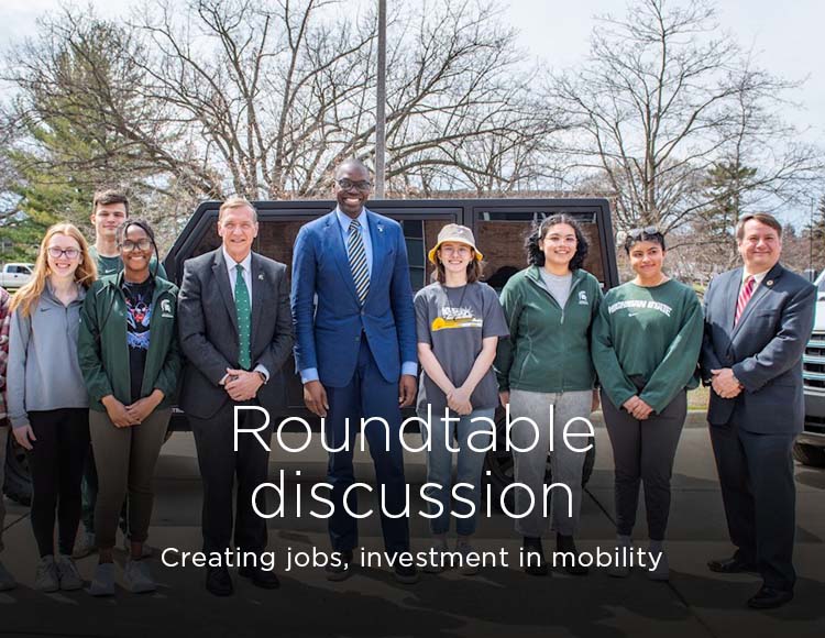 Roundtable discussion: Creating jobs, investment in mobility