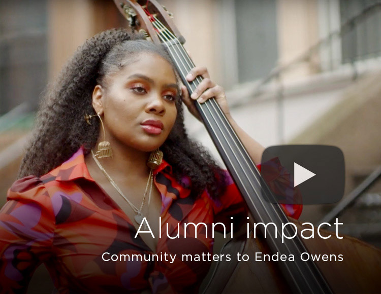 Alumni impact: Community matters to Endea Owens