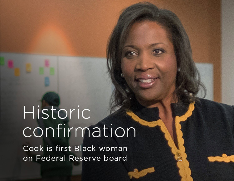 Historic confirmation: Cook is first Black woman on Federal Reserve board