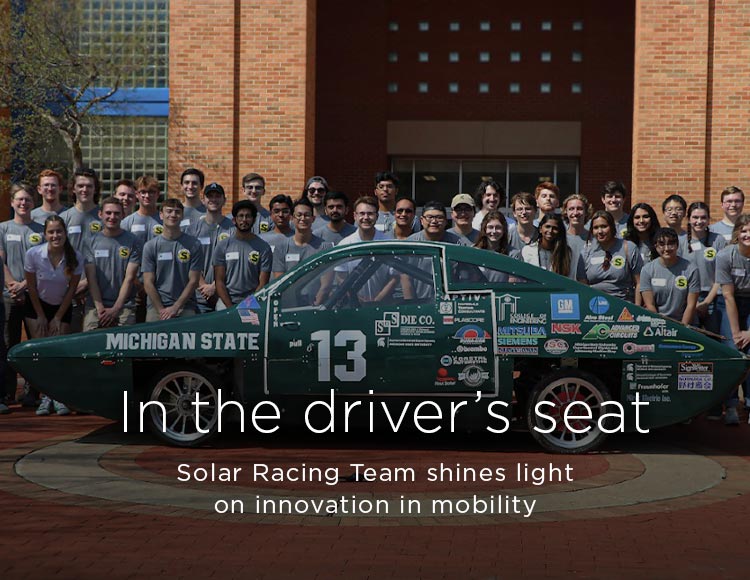 In the driver’s seat: Solar Racing Team shines light on innovation in mobility