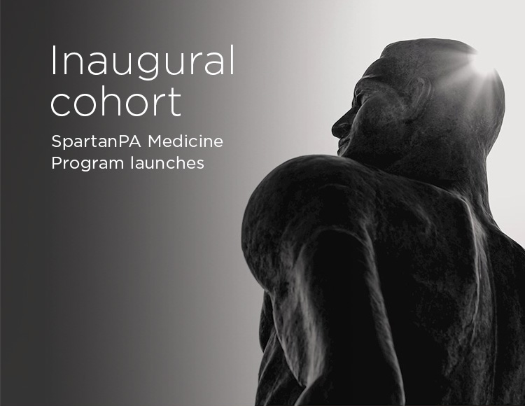 Inaugural cohort: SpartanPA Medicine Program launches