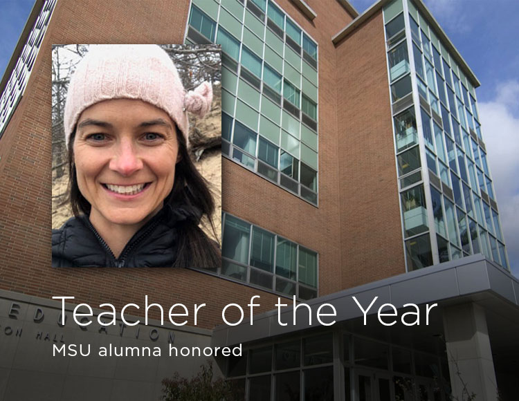 Teacher of the Year: MSU alumna honored