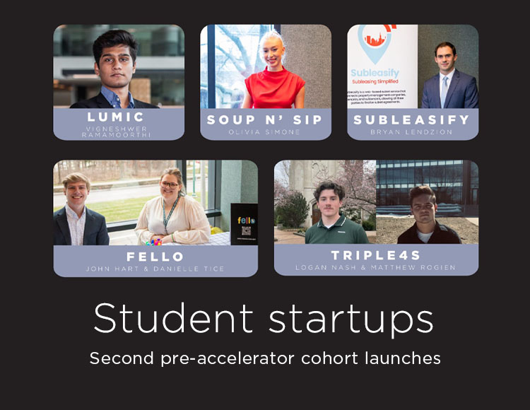 Student startups: Second pre-accelerator cohort launches