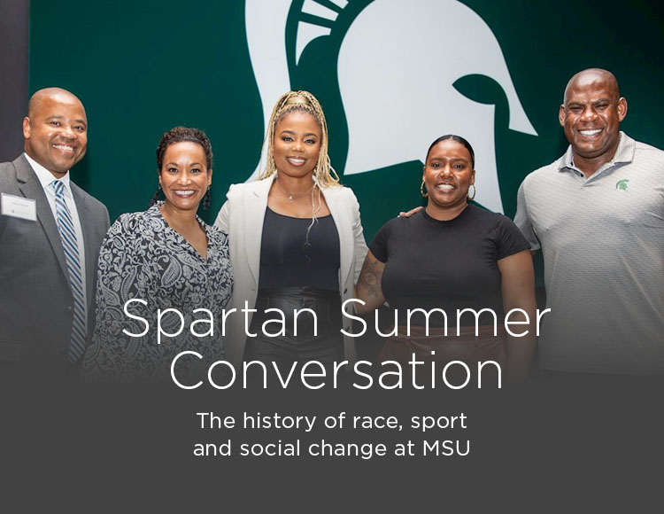 Spartan Summer Conversation: The history of race, sport and social change at MSU