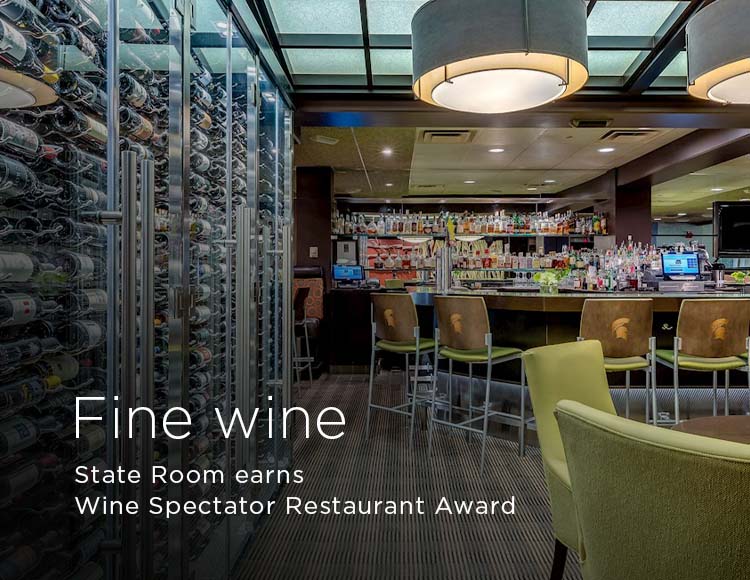 Fine wine: State Room earns Wine Spectator Restaurant Award