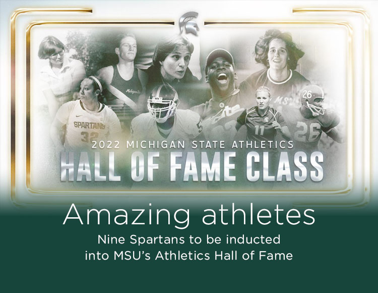 Amazing athletes: Nine Spartans to be inducted into MSU’s Athletics Hall of Fame