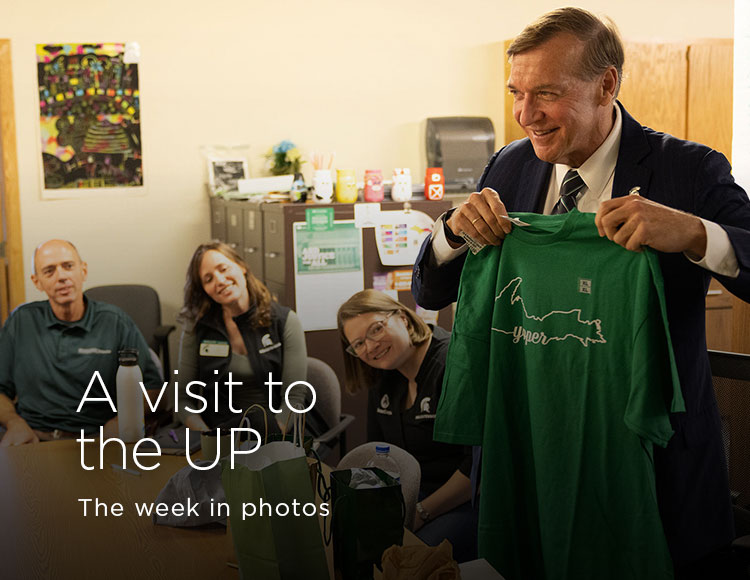 A visit to the UP: The week in photos