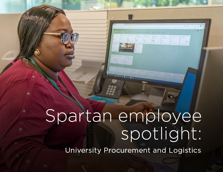 Spartan employee spotlight: University Procurement and Logistics