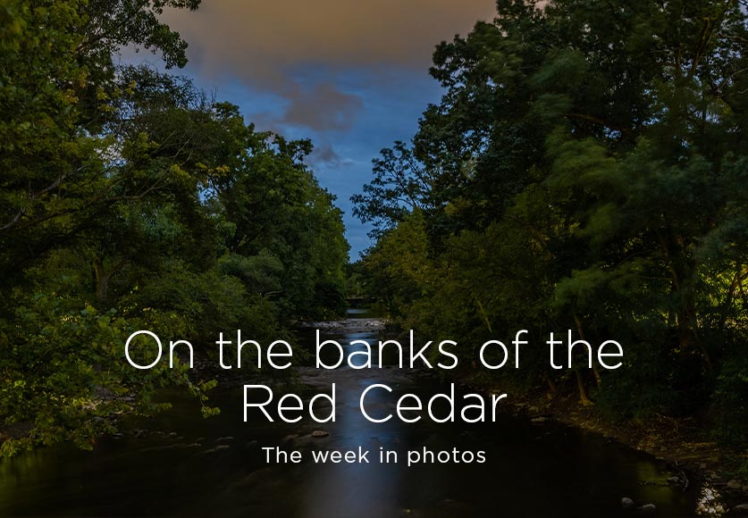 On the banks of the Red Cedar: The week in photos
