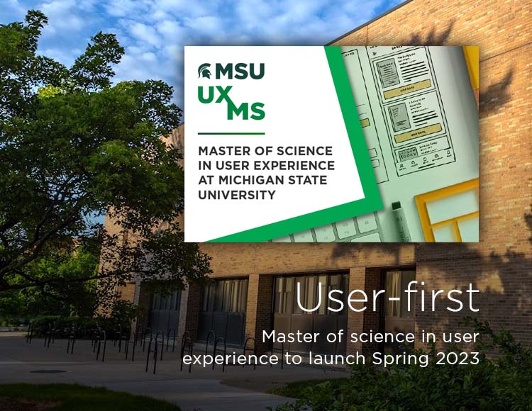 User-first: Master of science in user experience to launch Spring 2023