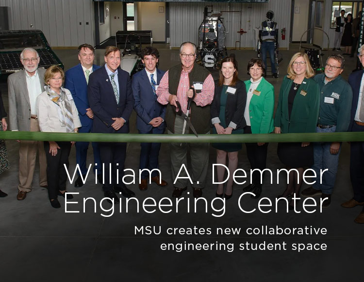 William A. Demmer Engineering Center: MSU creates new collaborative engineering student space