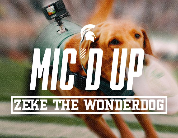 Mic'd up: Zeke the Wonderdog