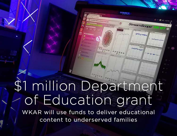 $1 million Department of Education grant: WKAR will use funds to deliver educational content to underserved families