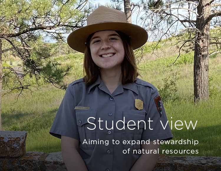 Student view: Aiming to expand stewardship of natural resources