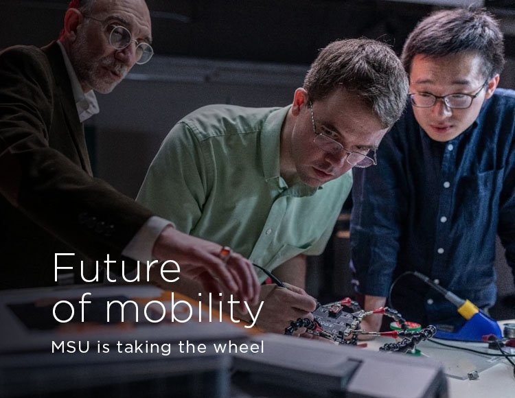 Future of mobility: MSU is taking the wheel