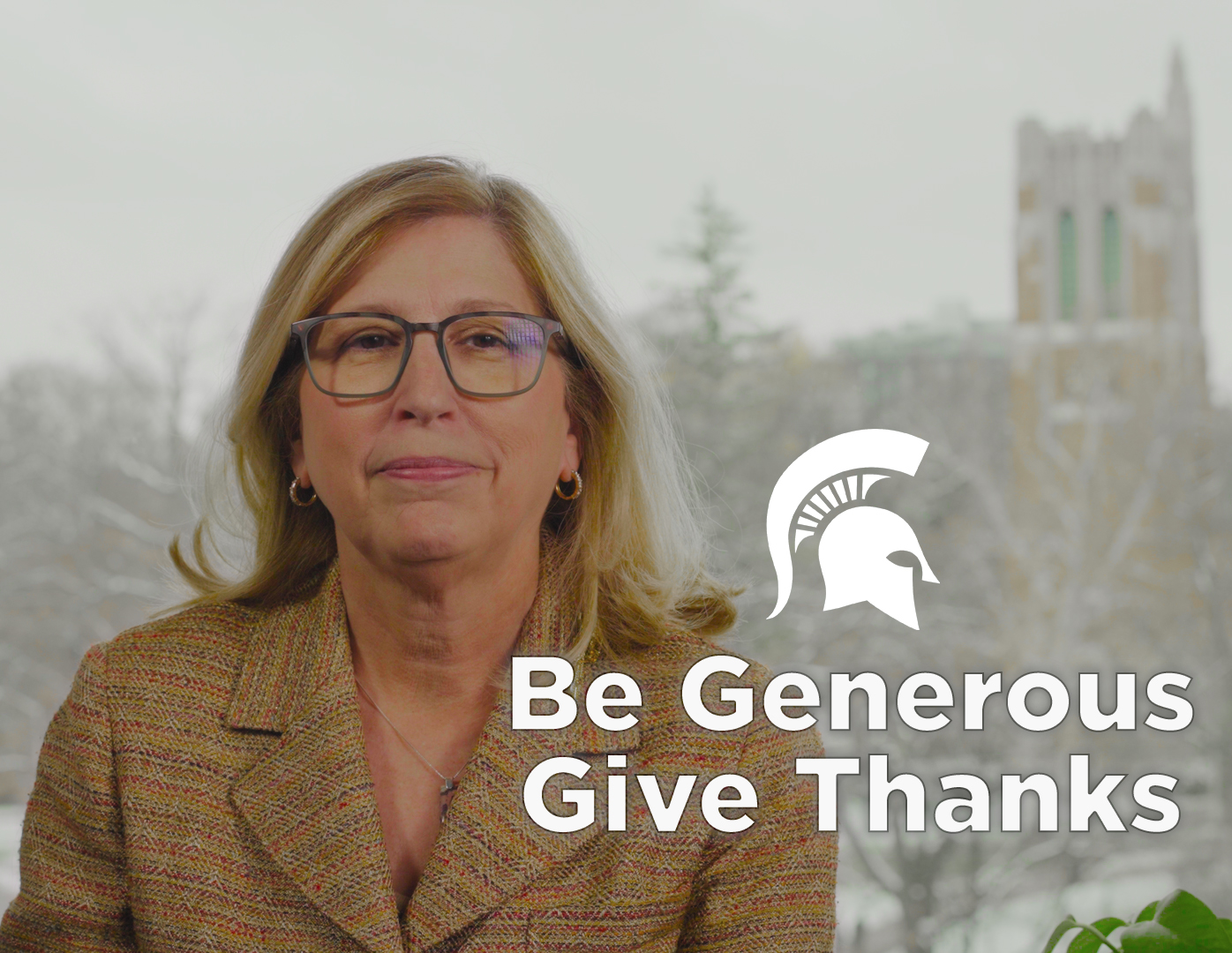 Be Generous, Give Thanks