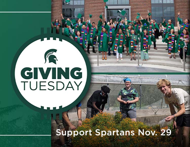 GivingTuesday: Support Spartans Nov. 29
