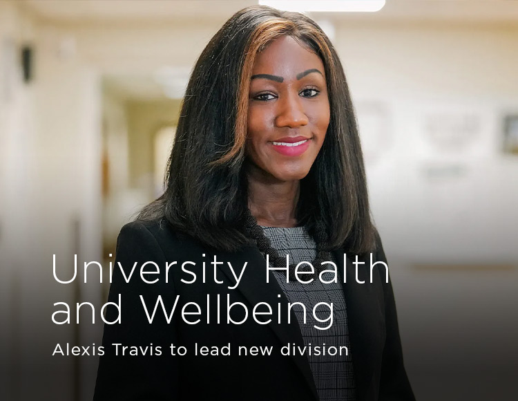 University Health and Wellbeing: Alexis Travis to lead new division