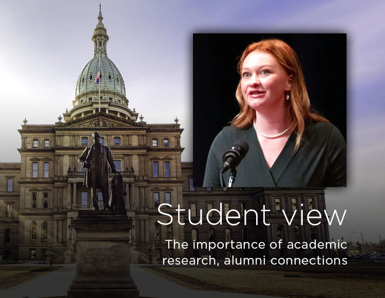 Student view: The importance of academic research, alumni connections