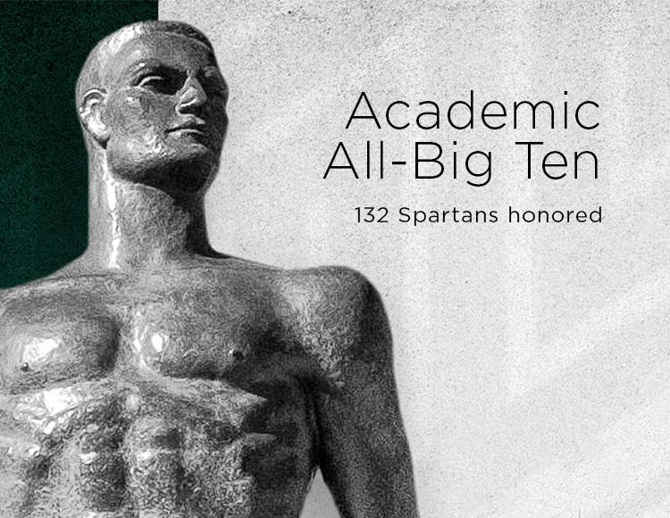 Academic All-Big Ten: 132 Spartans honored