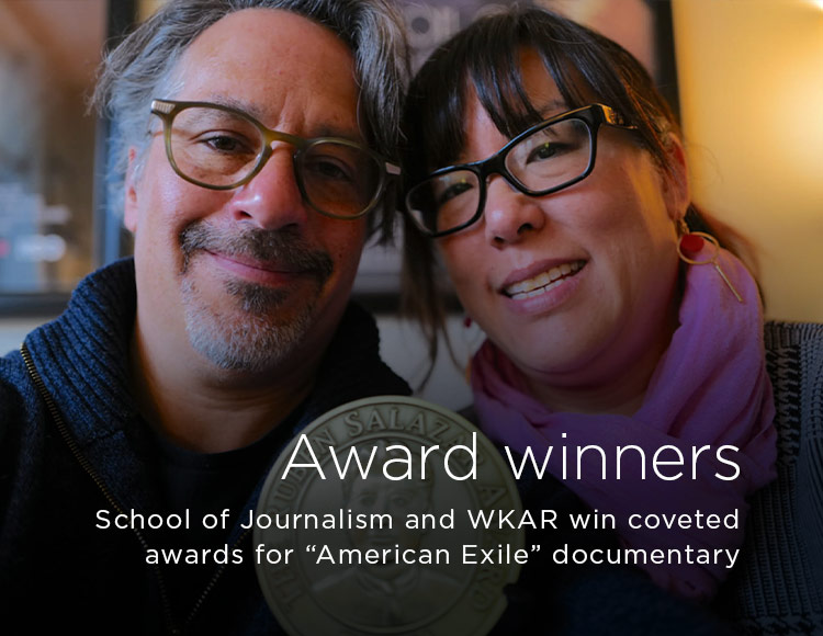 Award winners: School of Journalism and WKAR win coveted awards for “American Exile” documentary