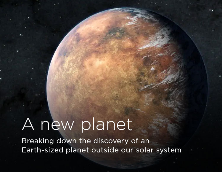 A new planet: Breaking down the discovery of an Earth-sized planet outside our solar system