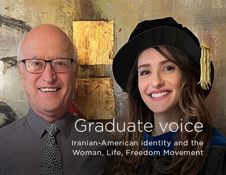 Graduate voice: Iranian-American identity and the Woman, Life, Freedom Movement