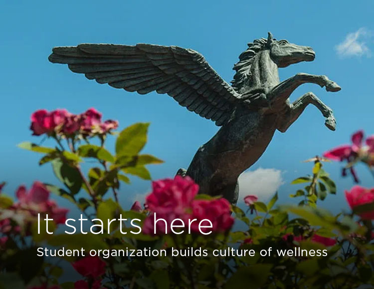 It starts here: Student organization builds culture of wellness