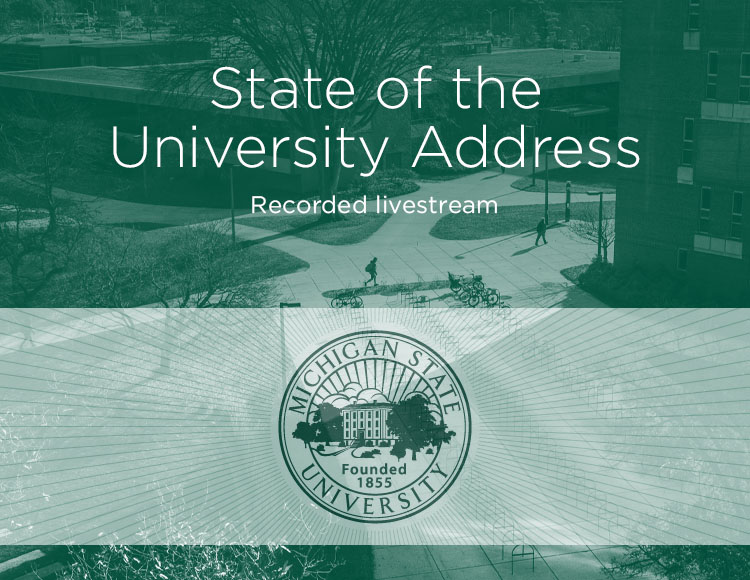 State of the University Address: Recorded livestream