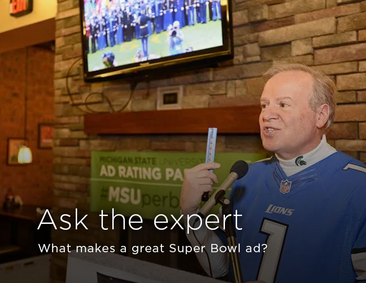 Ask the expert: What makes a great Super Bowl ad?