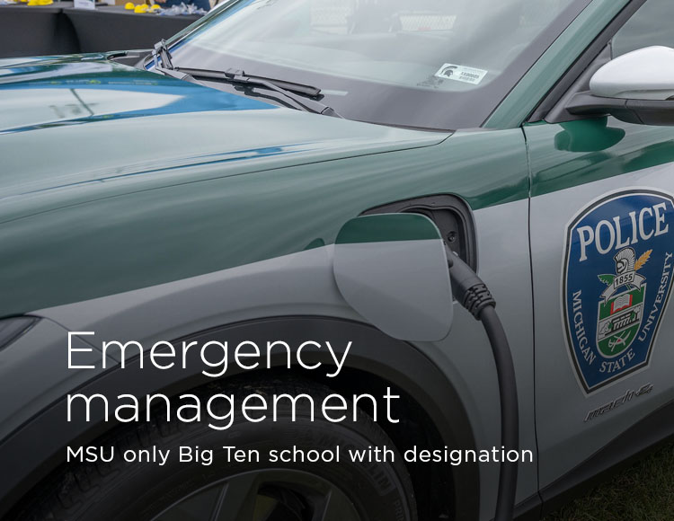 Emergency management: MSU only Big Ten school with designation