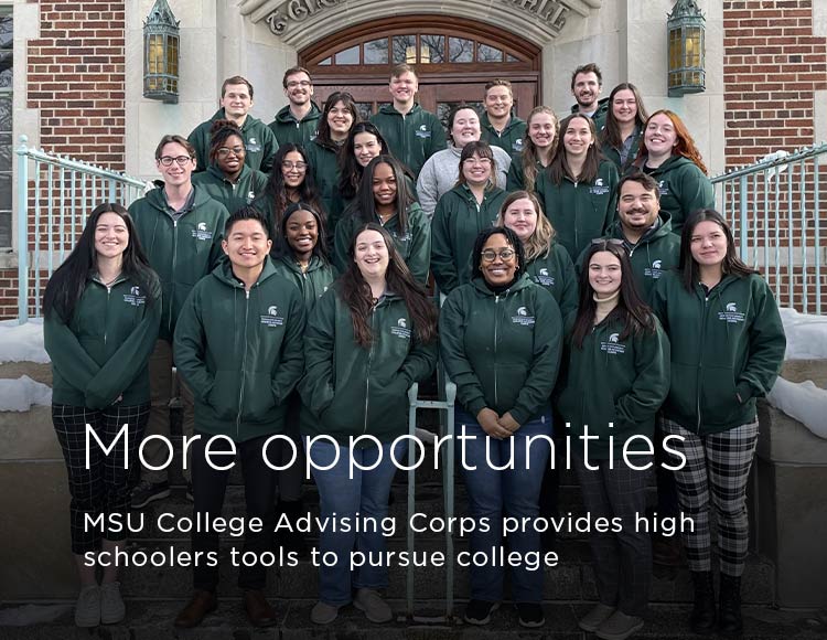 More opportunities: MSU College Advising Corps provides high schoolers tools to pursue college