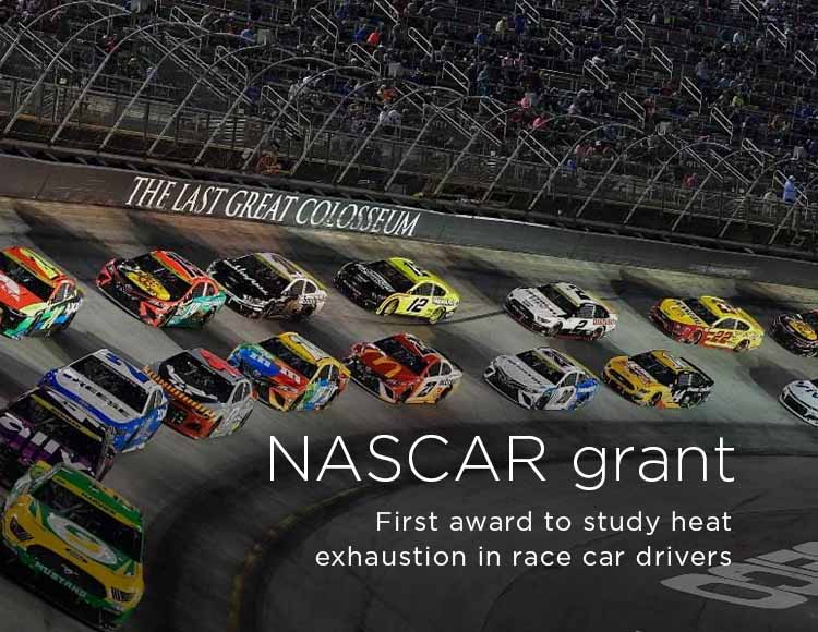 NASCAR grant: First award to study heat exhaustion in race car drivers