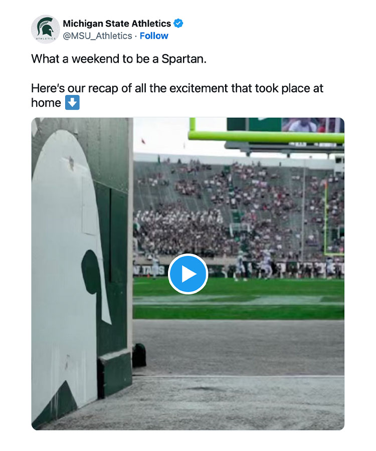 What a weekend to be a Spartan. Here’s our recap of all the excitement that took place at home