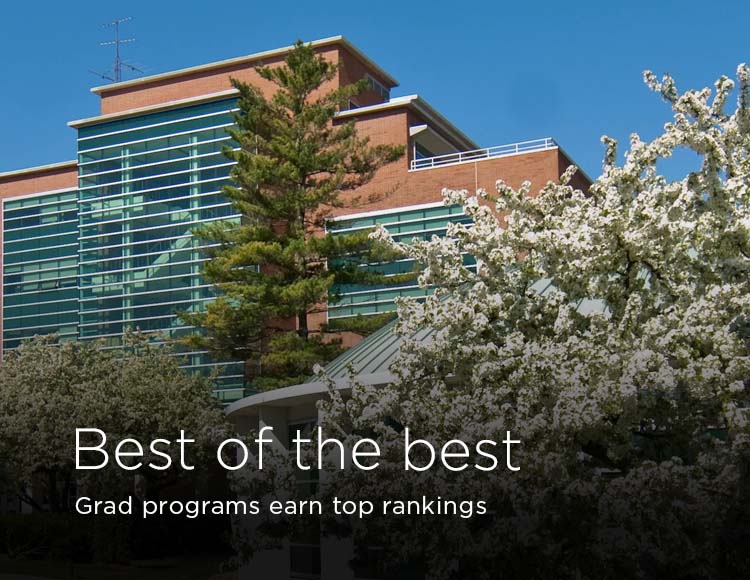 Best of the best: Grad programs earn top rankings