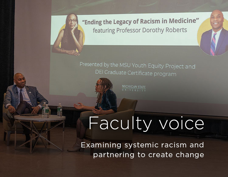 Faculty voice: Examining systemic racism and partnering to create change 