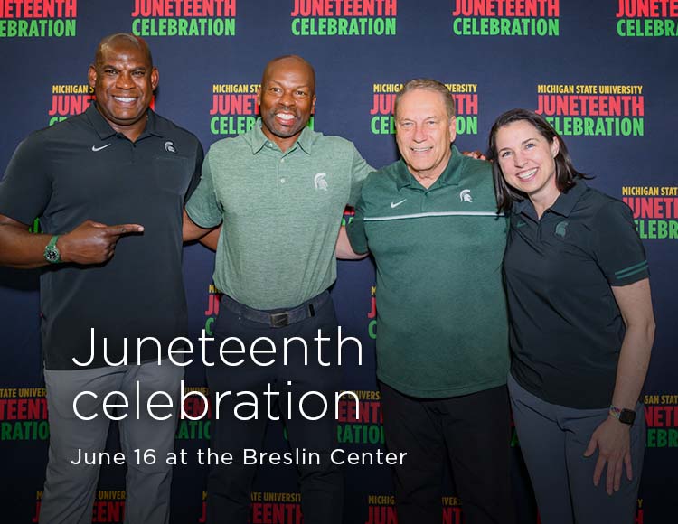 Juneteenth celebration: June 16 at the Breslin Center